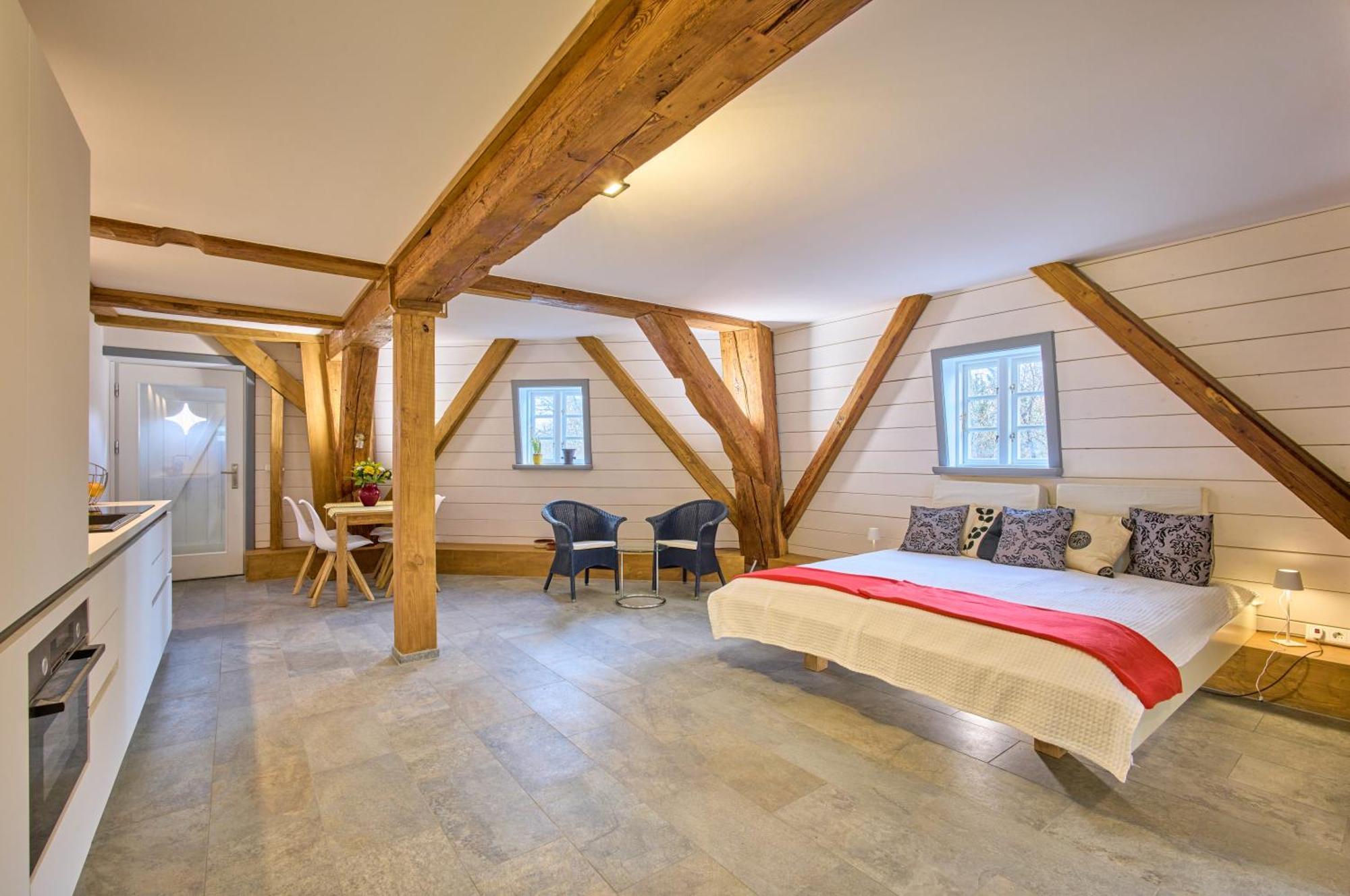 Moderne Ferienwohnungen In Einer Muehle Im Zentrum Flensburgs Номер фото